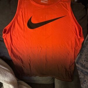 Nike red and Black Tank Top new without tags